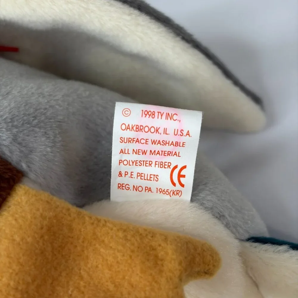 Ty Beanie Baby Jake Mallard Duck Plush w/ Tag Vintage 1997 Beanie Babies